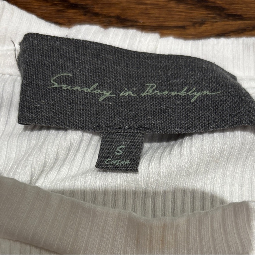 Sunday in Brooklyn Cream Puff Sleeve Blouse - Picture 2 of 2